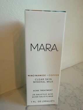 MARA Clear Skin Mineral Milk Acne Treatment 2% Salicylic Acid Niacinamide/Copper